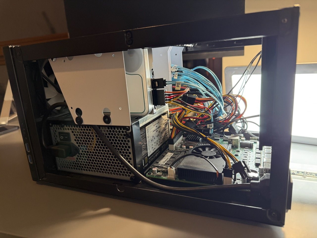 My NAS used for this test.